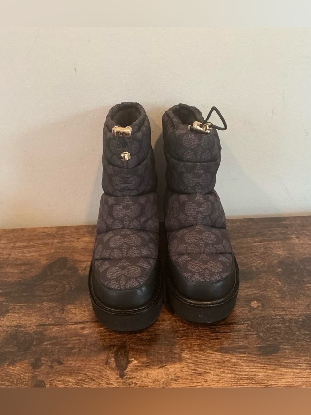 Coach Idella Bootie In Signature Nylon - Picture 2 of 5